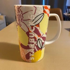 Floral Starbucks Mug